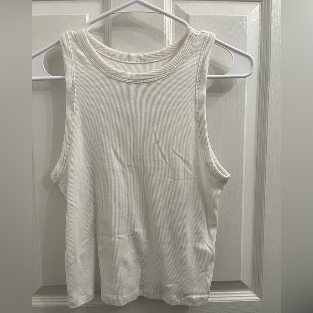 A New Day White Tank Top